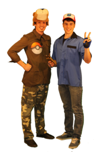 Ash e Brock - Costumi per eventi, Pazzanimazione